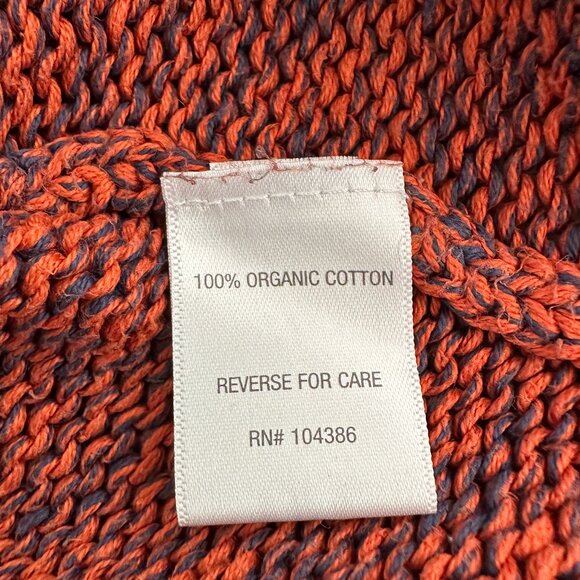 Garnet Hill roll neck cotton sweater - Picture 3 of 5